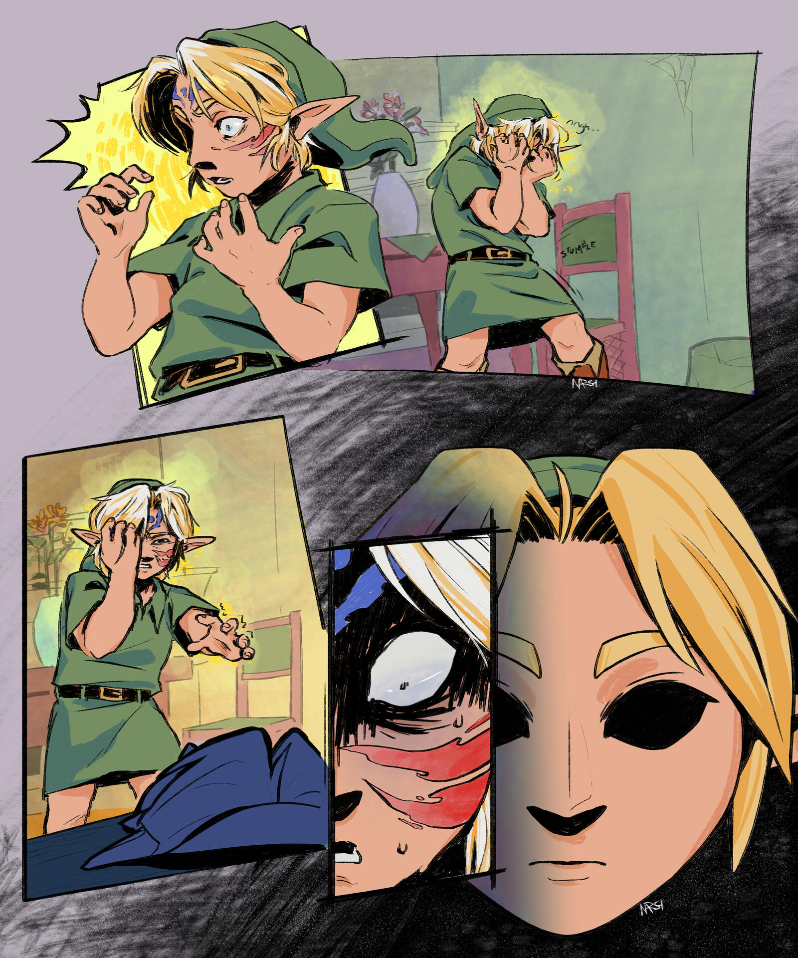 LoZ: Majoras Mask Comic